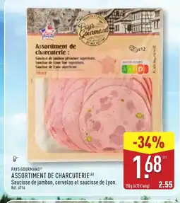 ALDI PAYS GOURMAND Assortiment de charcuterie offre