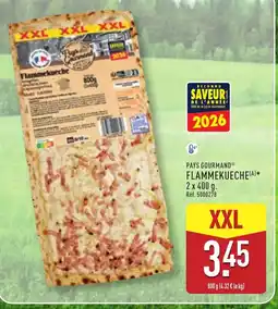 ALDI PAYS GOURMAND Flammekueche offre