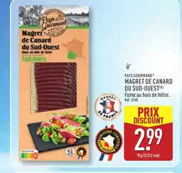 ALDI PAYS GOURMAND Magret de canard du sud-ouest offre