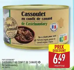 ALDI PAYS GOURMAND Cassoulet au confit de canard offre