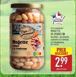 ALDI PAYS GOURMAND Mogette de vendée offre