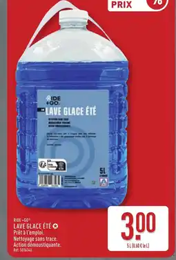ALDI RIDE +GO. Lave glace été offre
