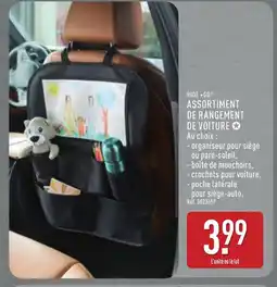 ALDI RIDE GO Assortiment de rangement de voiture offre