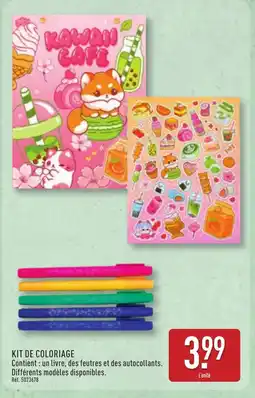 ALDI Kit de coloriage offre
