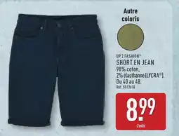 ALDI UP 2 FASHION Short en jean offre