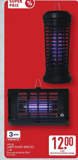 ALDI AMBIANO Lampe uv anti-insectes offre
