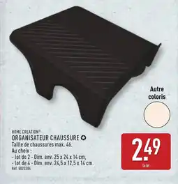 ALDI HOME CREATION Organisateur chaussure offre