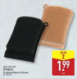 ALDI HOME CREATION Éponges offre