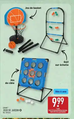 ALDI CRANE Jeux de jardin offre