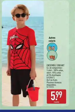 ALDI Ensemble enfant offre