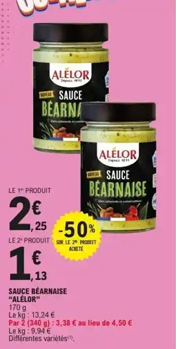 E.Leclerc ALÉLOR Sauce béarnaise offre