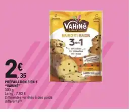 E.Leclerc VAHINÉ Préparation 3 en 1 offre