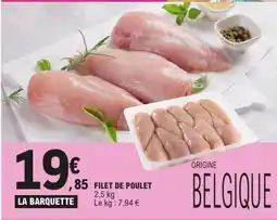 E.Leclerc Filet de poulet offre
