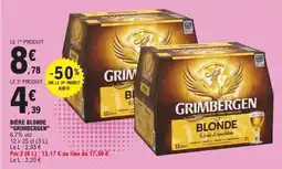 E.Leclerc GRIMBERGEN Bière blonde offre