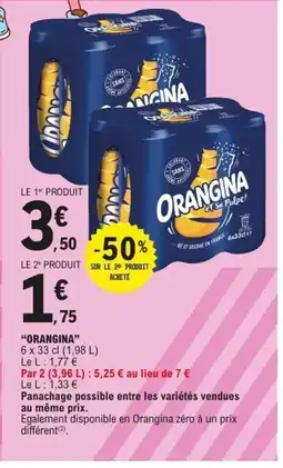 E.Leclerc ORANGINA offre