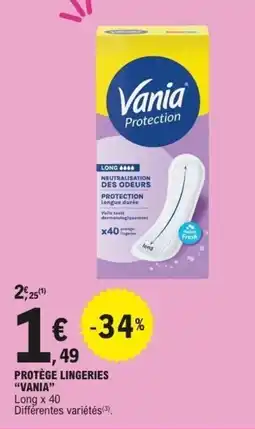 E.Leclerc VANIA Protège lingeries offre