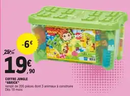 E.Leclerc ABRICK Coffre jungle offre