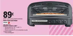 E.Leclerc FAGOR Four à pizza électrique offre