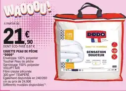 E.Leclerc DODO peau de pêche offre