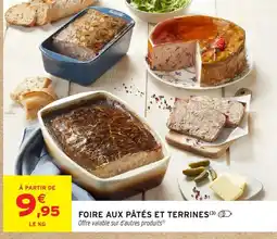 Intermarché Foire aux pâtés et terrines offre