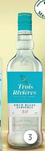 Intermarché TROIS RIVIÈRES Rhum blanc agricole offre