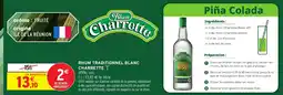 Intermarché CHARRETTE Rhum traditionnel blanc offre