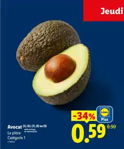 Lidl Avocat offre