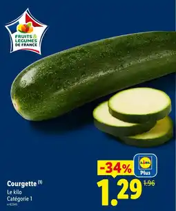 Lidl Courgette offre