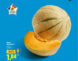 Lidl Melon charentais offre
