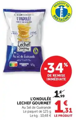 Hyper U L'ondulée lechef gourmet offre