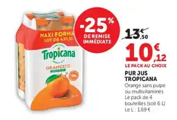 Hyper U Tropicana Pur Jus offre