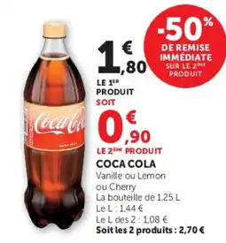 Hyper U Coca Cola offre