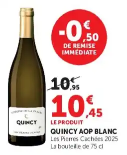 Hyper U Quincy aop blanc offre