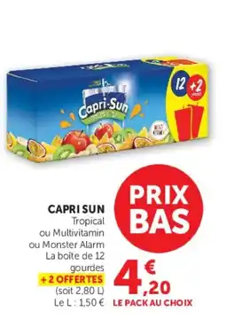 Hyper U Capri-Sun offre