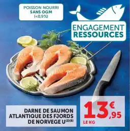 Hyper U Darne de saumon atlantique des fjords de norvege u offre