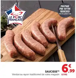 Hyper U Saucisse offre