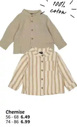 Wibra Chemise offre