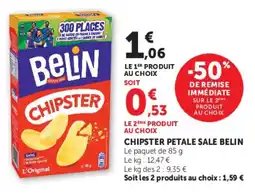 Super U Chipster petale sale belin offre
