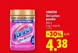 Lidl VANISH Oxi action poudre offre