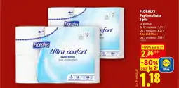 Lidl FLORALYS Papier toilette 3 plis offre