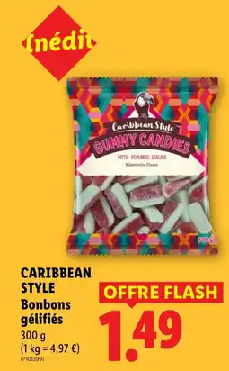 Lidl CARIBBEAN STYLE Bonbons gélifiés offre