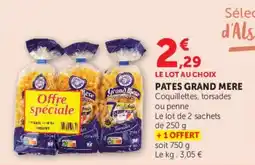 Super U Pates grand mere offre