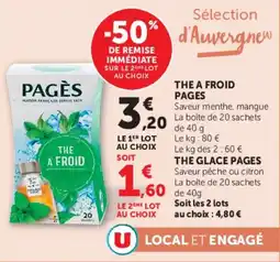 Super U The a froid pages offre