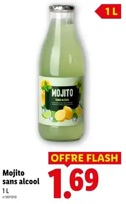 Lidl Mojito sans alcool offre
