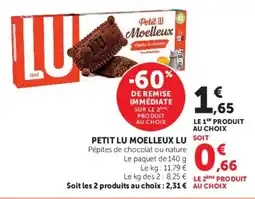 Super U Petit lu moelleux lu offre