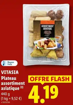 Lidl VITASIA Plateau assortiment asiatique offre