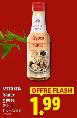 Lidl VITASIA Sauce gyoza offre