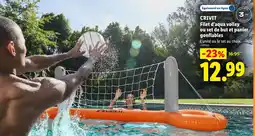 Lidl CRIVIT Filet d'aqua volley ou set de but et panier offre