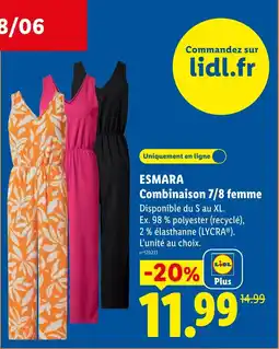 Lidl ESMARA Combinaison 7/8 femme offre