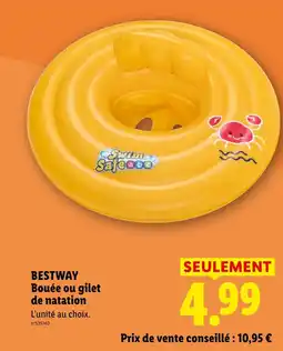 Lidl BESTWAY Bouée ou gilet de natation offre
